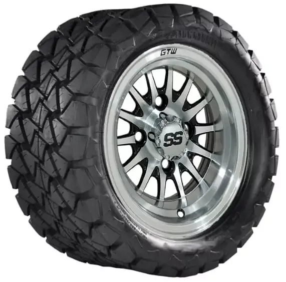 10″ GTW Medusa Wheels & 22″ Timberwolf Mud Tires (Set of 4)”