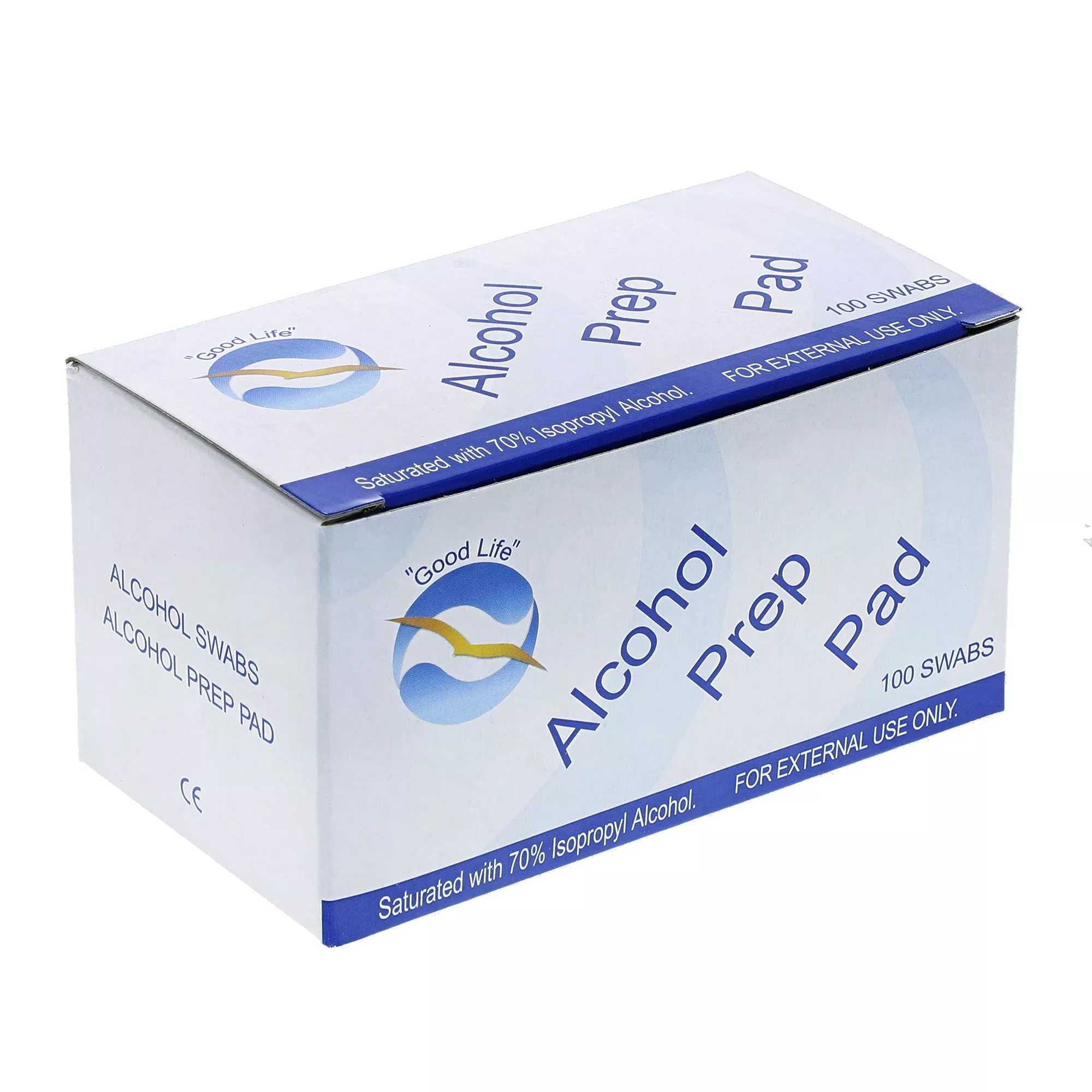 100 Pack - Stim Wipes for Electrode Placement - TENS Skin Prep Wipes