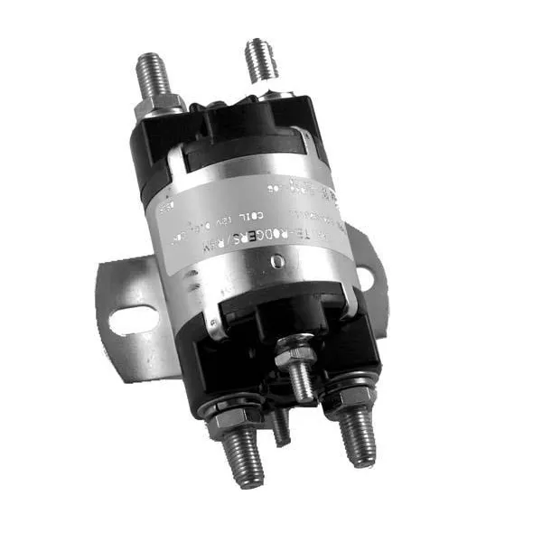 12-Volt 6-Terminal Silver Solenoid (Universal Fit)