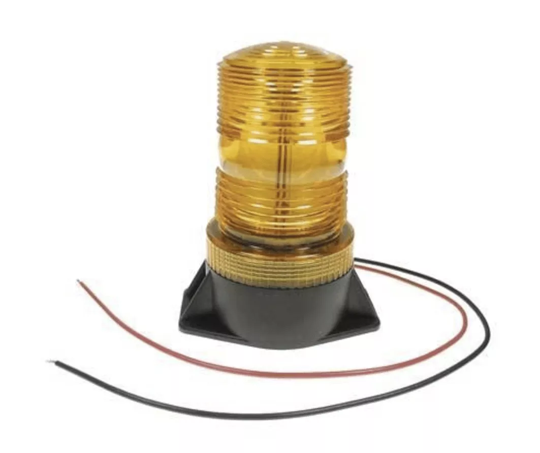 12-Volt Amber Strobe Light (Universal Fit)