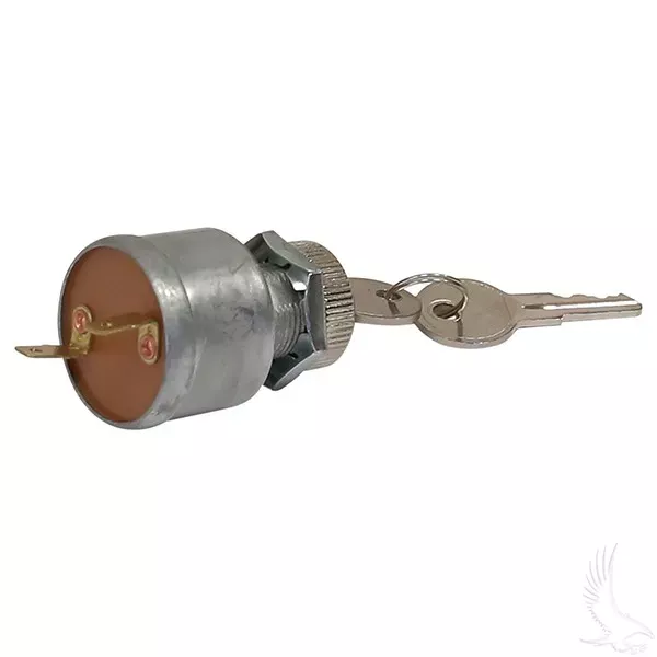 2 Terminal Ignition Switch for EZGO Golf Carts (1981-Current) | Key Switch