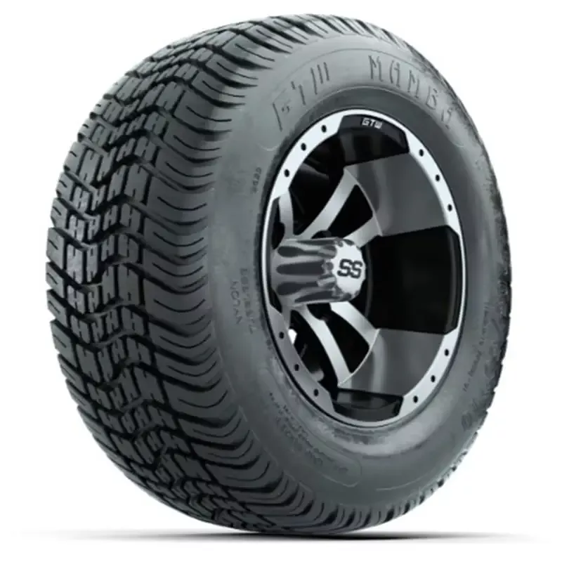 205/50-10″ GTW Storm Trooper Wheels withMamba Street Tires Set of (4)
