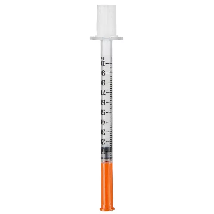 30 gauge x 1/2" Insulin Syringes 1 mL with Ultra-Fine Needle 1 mL, 100 Count