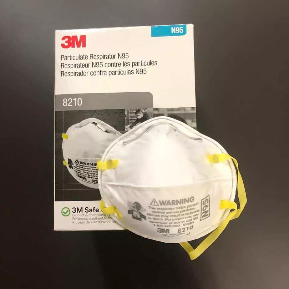 3M 8210 N95 Mask Pack of 10