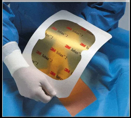 3M™ IOBAN™ 2 Antimicrobial Incise Drape 35” x 23” 10/box