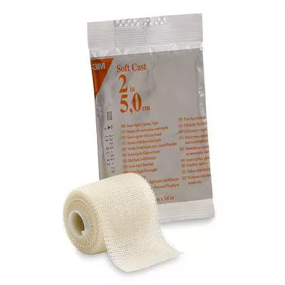 3M Scotchcast Soft Cast Tape 2x 4 yd. WhiteBx/10