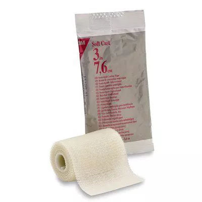 3M Scotchcast Soft Cast Tape 3x 4 yd. WhiteBx/10