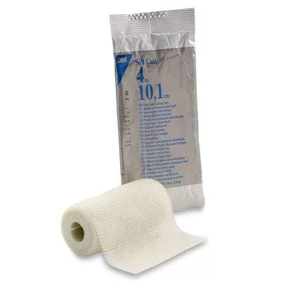 3M Scotchcast Soft Cast Tape 4x 4 yd. WhiteBX/10