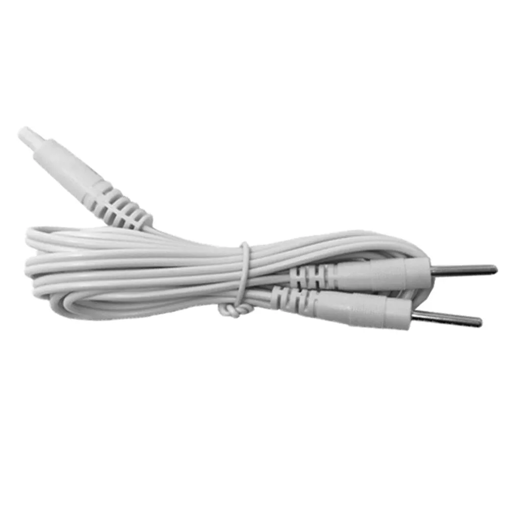 4 Sets of Pin-Insert Plastic Housing Dual-Leads Electrode Wires