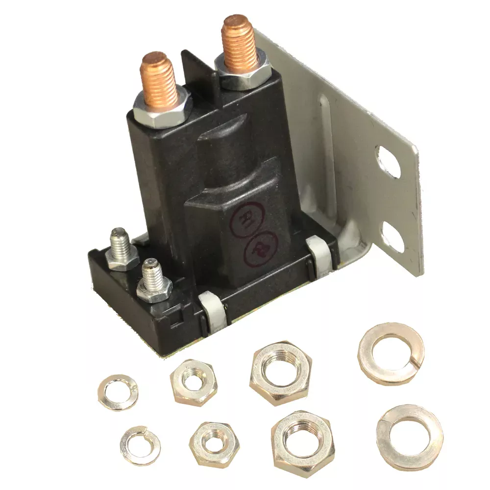 4 Terminal Silver 14 Volt Solenoid for EZGo TXT/Medalist 1994-Current