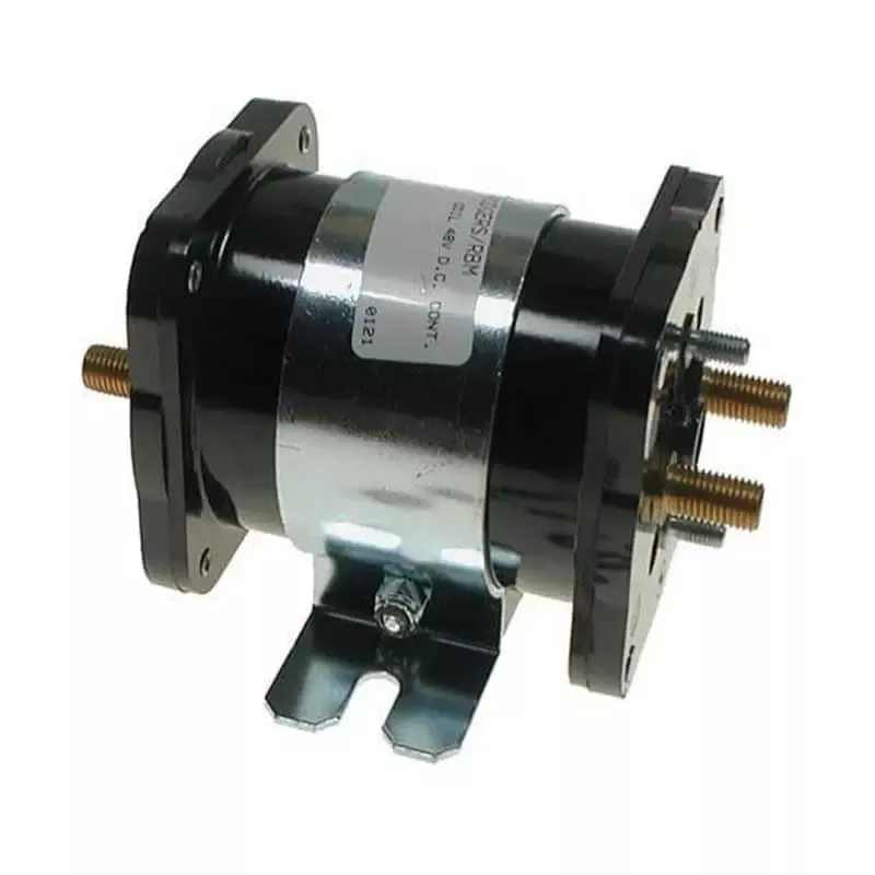 48-Volt 6 Terminal Solenoid With Silver Contacts. Heavy Duty 200A Continuous, 600A Peak