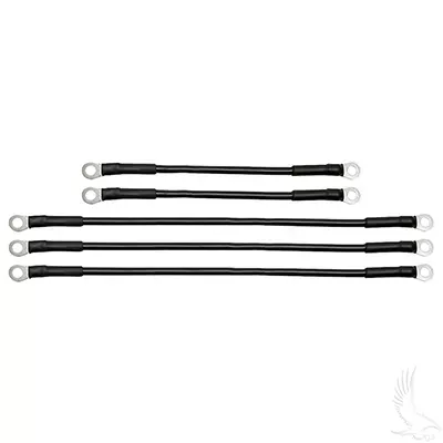 6 Gauge 48V Battery Cable Set For Yamaha G19