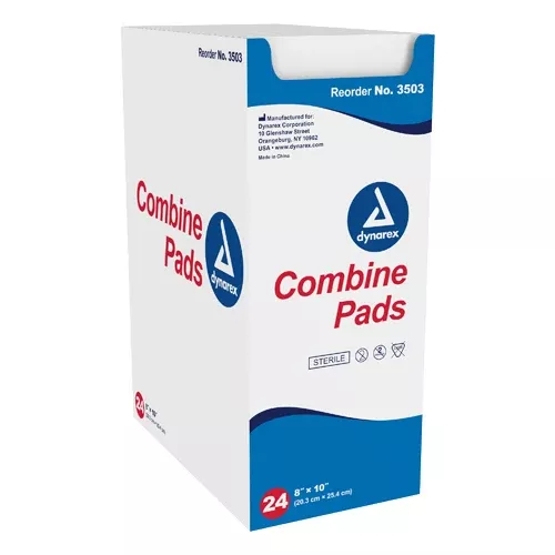 ABD Combine Pad Sterile 8 x 1024/Bx