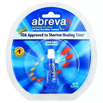 Abreva Cold Sore Cream 2 gm Tube