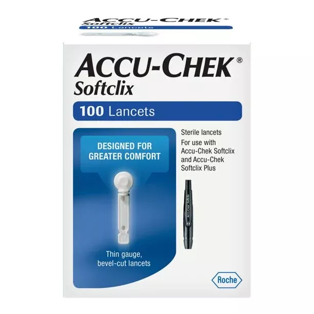 Accu-Chek Softclix Lancets, 100 count