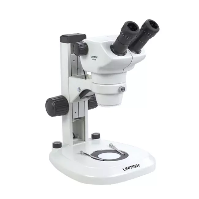 ACCU-SCOPE™ Z850 Series Binocular Zoom Stereo on LED Incident and Transmitted Focusing StandSmall and Specialty Supplier PartnerSmall and/or specialty supplier based on Federal laws and SBA requirements.Learn More" />