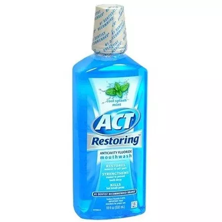 ACT Restoring Anticavity Mouthwash 18 oz