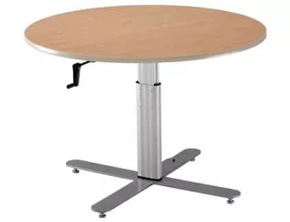 Adjustable Large Round Therapy Table