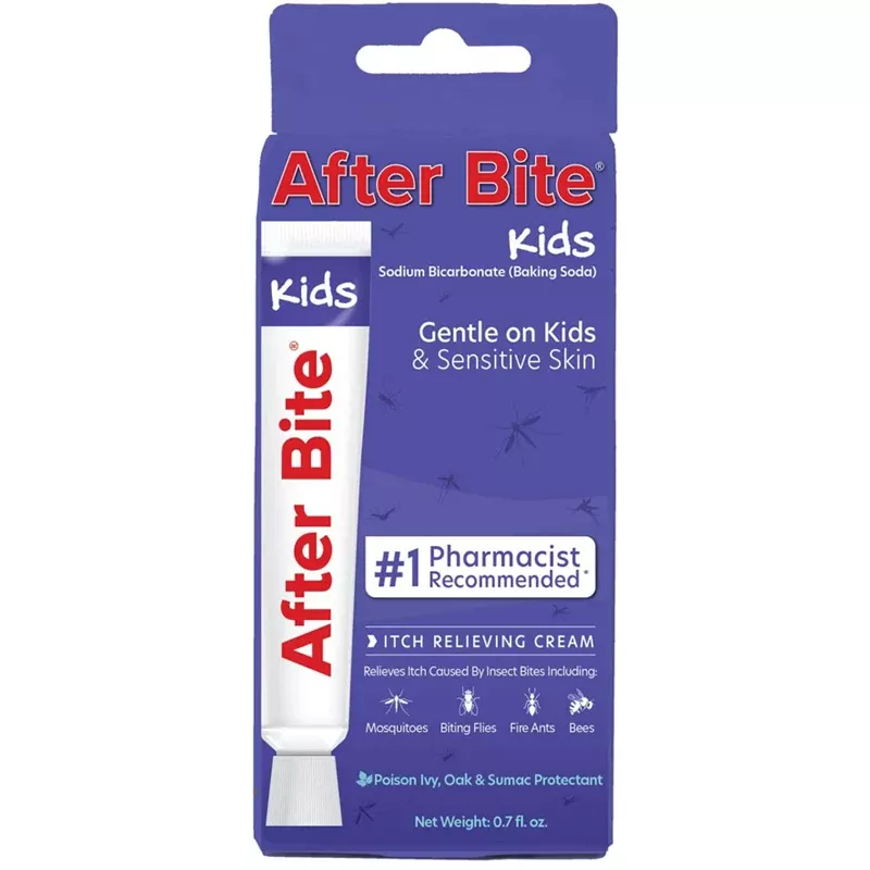 After Bite Itch Relieving Cream for Kids Insect Bite Treatment with Aloe, Tea Tree Oil & Vitamin E