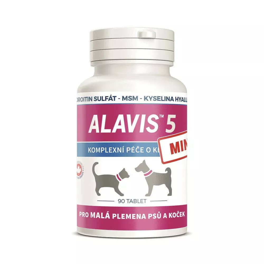 Alavis 5 MINI Dog & Cat Joints Complex Care 90 capsule Vitamins MSM