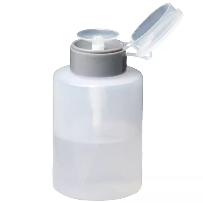 Alcohol Dispenser Bottle Translucent Plastic 9 oz