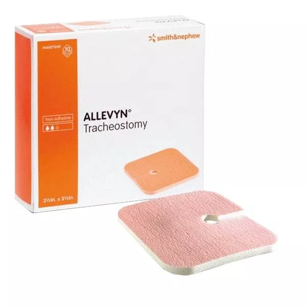 Allevyn Tracheostomy Drssings, 5/Box
