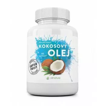 Allnature Coconut Oil 60 capsules