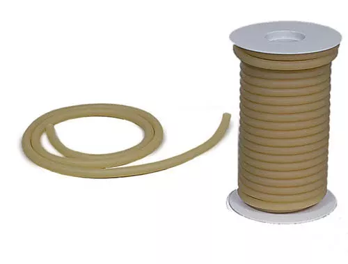Amber Latex Tubing - Id 1/4Wall 3/32 Od 7/16