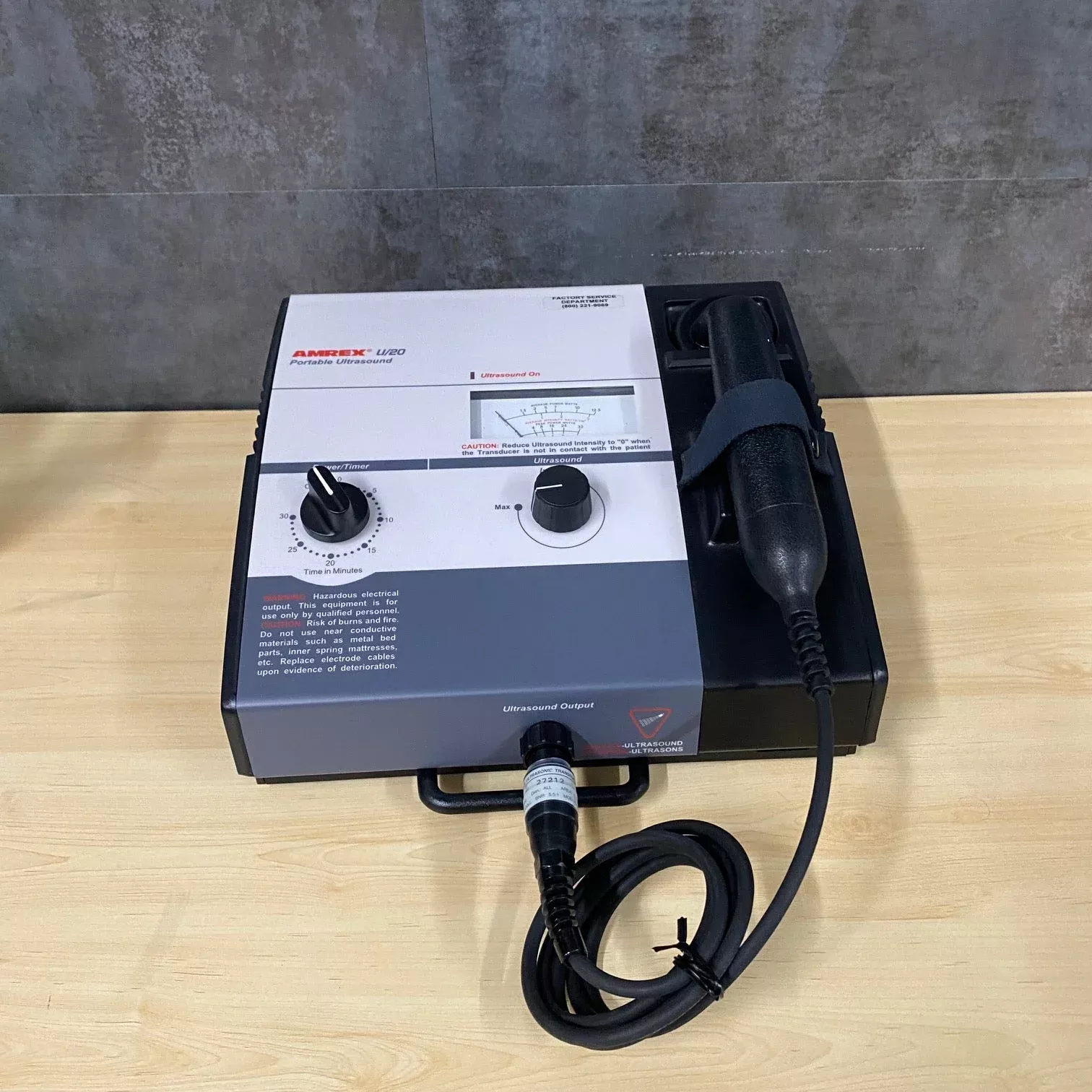 Amrex U/20 Portable Ultrasound