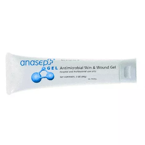 Anasept Antimicrobial Skin and Wound Gel 3 oz tube
