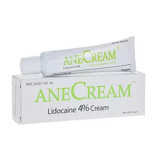 Anecream Cream 4% Topical Pain Relief Cream 30 grams