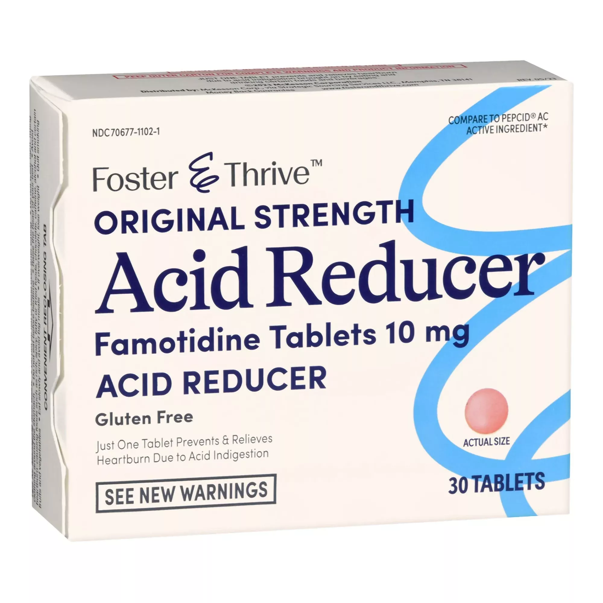Antacid Foster & Thrive 10 mg Strength Tablet 30 per Box