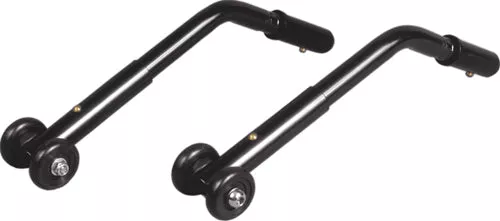 Anti Tippers for Viperetc Wheelchair PairBlack