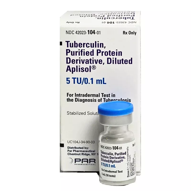 Aplisol Tuberculin Purified Protein Derivative Skin Test Diluted 1 mL (10 Tests) (Rx) * Refrigerated Item *