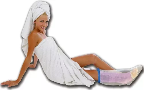Aqua Armor Cast & Bandage ProtectorPedi Large Leg