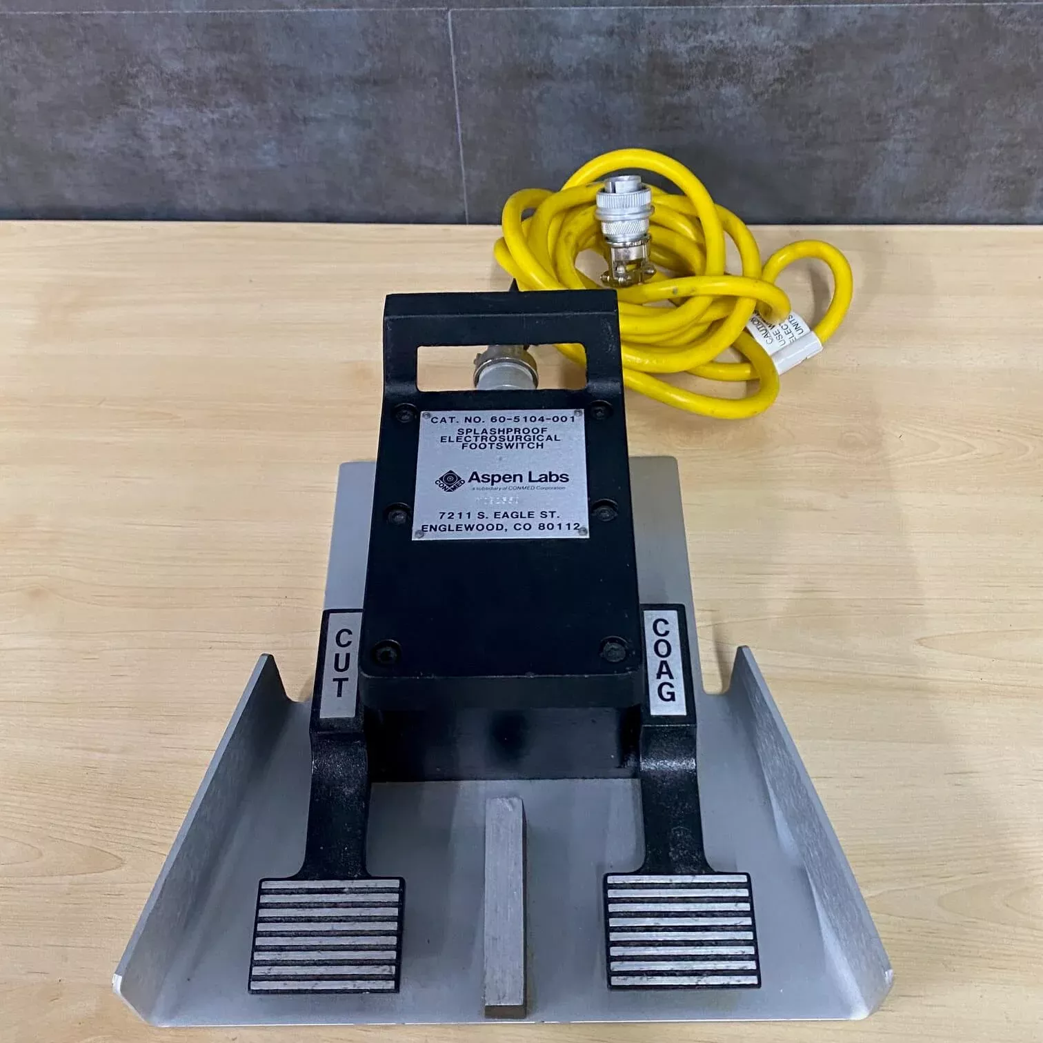 Aspen labs footpedal
