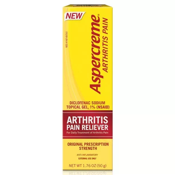 Aspercreme Arthritis Pain Relief Gel with Diclofenac Sodium 50 gm