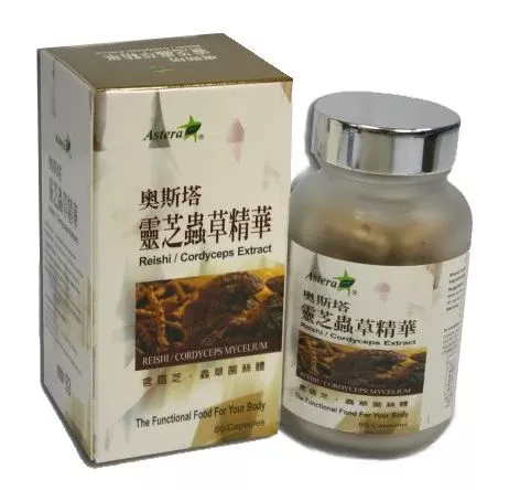 Astera Reishi Cordyceps Extract 80 capsules