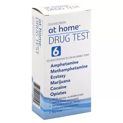 At Home Drug Testing Kit Detects 6 Drugs, 1 Test