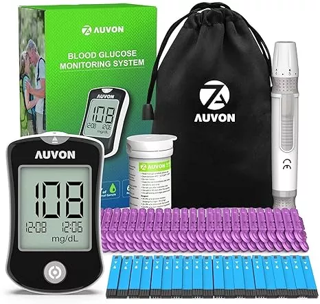 AUVON Blood Glucose Monitor Kit