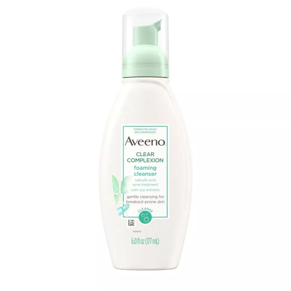 Aveeno Clear Complexion Foaming Cleanser, 6 oz