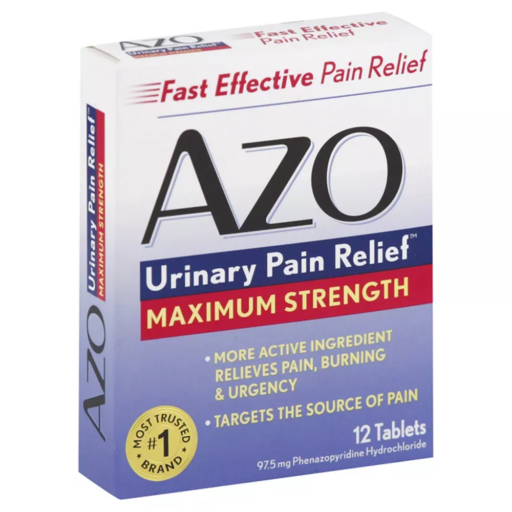 AZO Urinary Pain Relief Maximum Strength Tablets, 12 Count