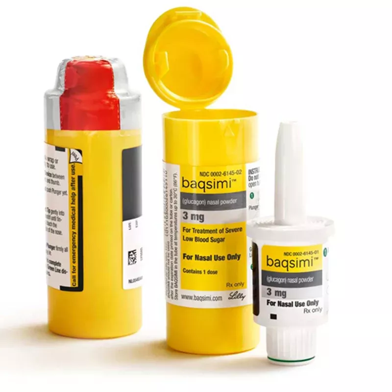 Baqsimi Glucagon Nasal Powder Spray 3 mg(Rx)