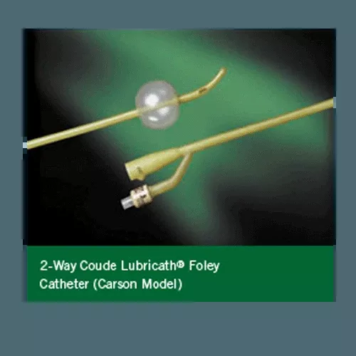 Bardex Carson Infection Control Foley Catheter with Olive Coude Tip