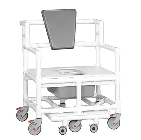 BARIATRIC SHOWER CHAIR COMMODE