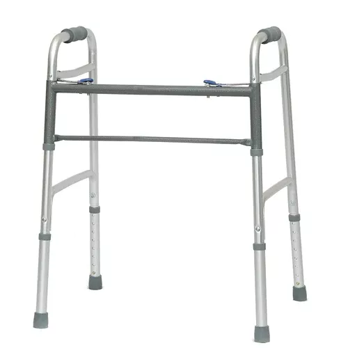 Bariatric Two-Button Folding WalkersW/out Wheels2/CS