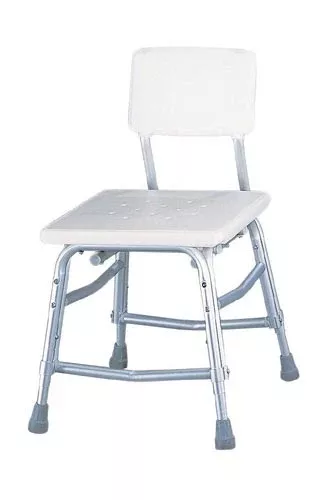 Bath Bench w/Dual Frame Brace Extra H/Dw/Back