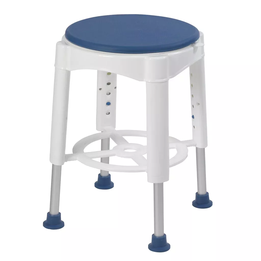 Bathroom Safety Swivel Seat Shower Stool