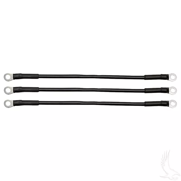 Battery Cable SET, Includes (3) 12″ 6 gauge, (2008 – Up)