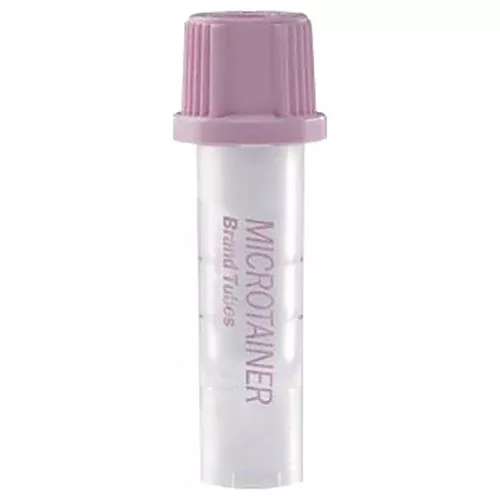 BD Microtainer Capillary Blood Collection Tubes with K2EDTA and Microgard Closure 15.3 x 46mm, 50/box